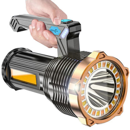 2200000LM USB-C Rechargeable LED Flashlight High Powered Torch Outdoor Light