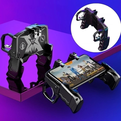 Gaming Phone Holder Mobile Game Controller Trigger Gamepad for PUBG COD