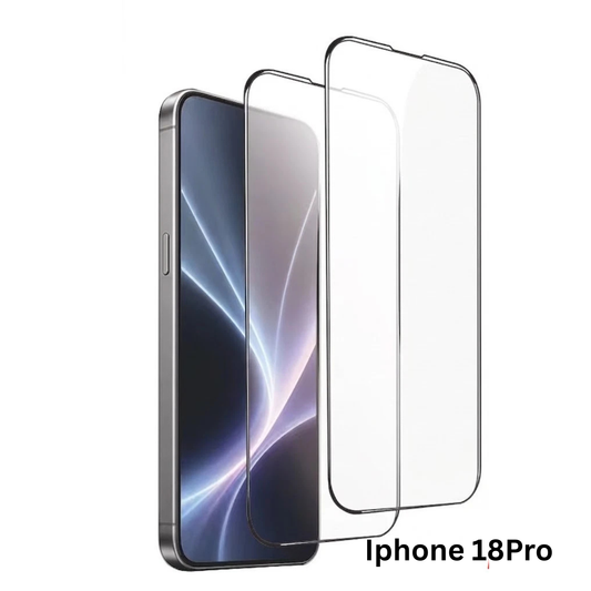 2X iPhone 18 Pro Tempered Glass Screen Protector 9H Scratch Resistant Cover