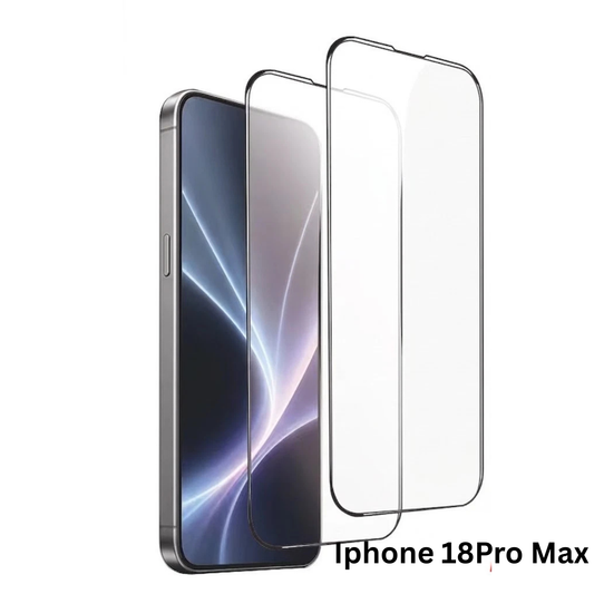 2X iPhone 18 Pro Max Tempered Glass Screen Protector 9H Protection Cover