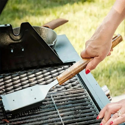 BBQ Grill Cleaning Brush Stainless Steel Wire Scraper