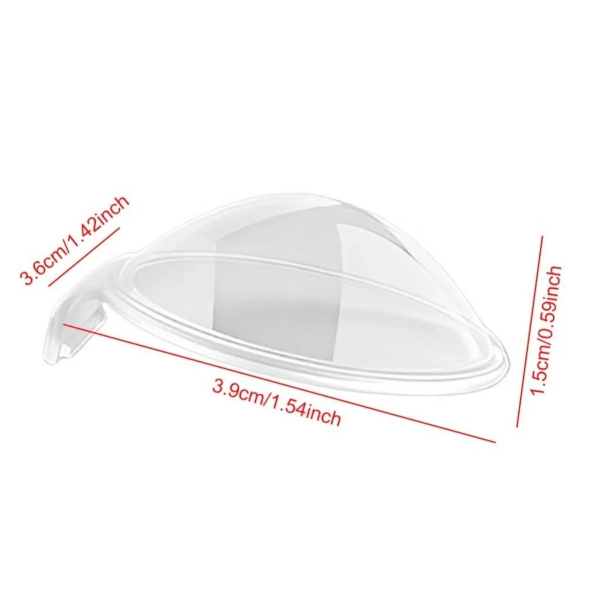 DJI Osmo 360 Lens Protector Clear PC Lens Guards Anti Scratch