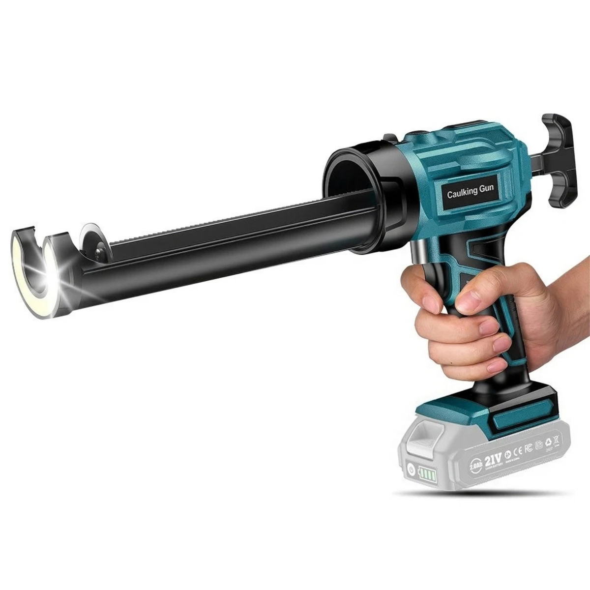 Cordless Electric Caulking Gun Makita Sealant Tool Cartridge Applicator