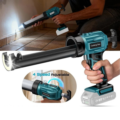 Cordless Electric Caulking Gun Makita Sealant Tool Cartridge Applicator
