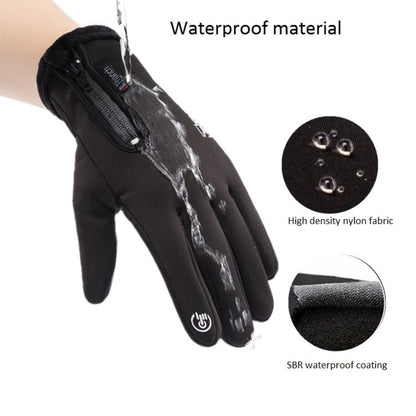Winter Gloves Waterproof Thermal Touch Screen Warm Windproof Glove Unisex XL