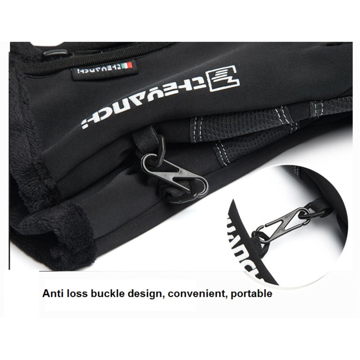 Winter Gloves Waterproof Thermal Touch Screen Warm Windproof Glove Unisex XL
