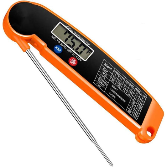 Digital Kitchen Food Thermometer Foldable Meat Cooking BBQ Temperature Probe