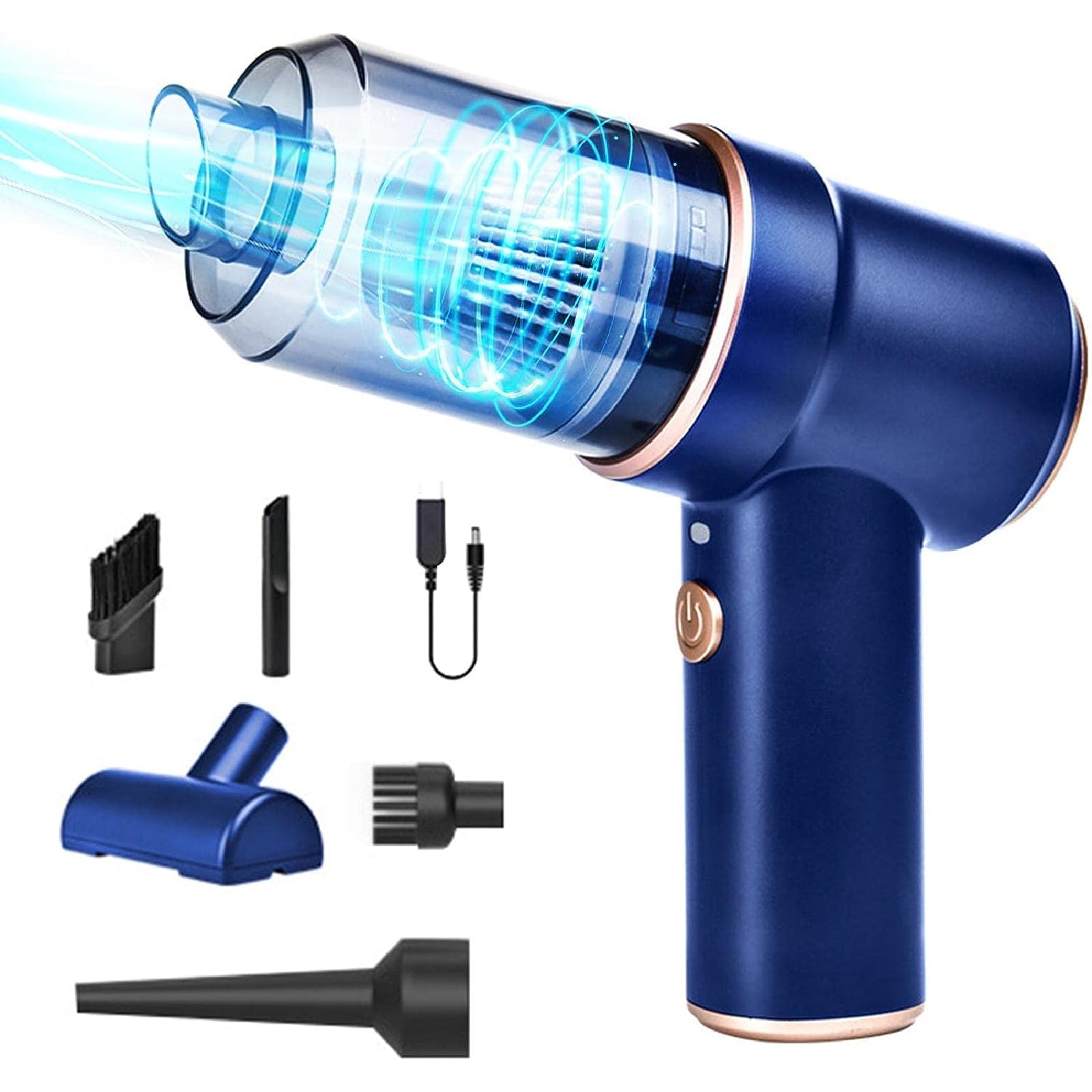 Handheld Cordless Vacuum Cleaner Home And Car Dust Blower Rechargeable 42000RPM
