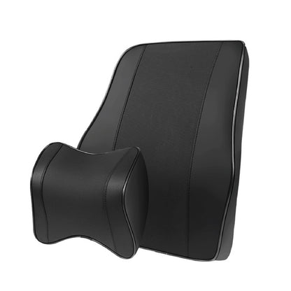 Car Seat Neck And Back Pillow Memory Foam Lumbar Support Head Pillow Cushion