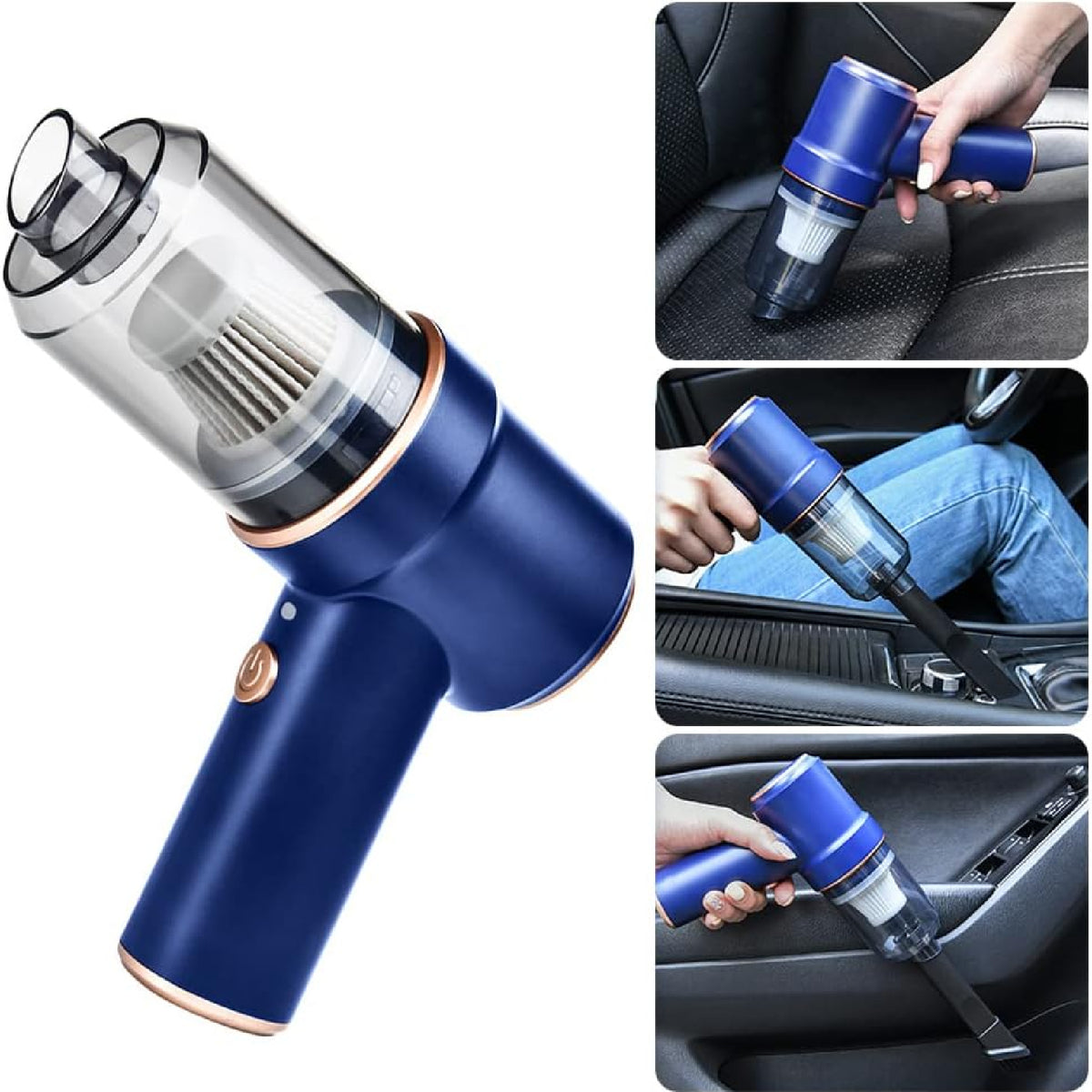 Handheld Cordless Vacuum Cleaner Home And Car Dust Blower Rechargeable 42000RPM