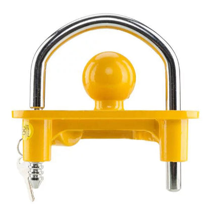 Trailer Hitch Lock Universal Coupling Tow Ball 2 Keys Caravan Parts Anti Theft