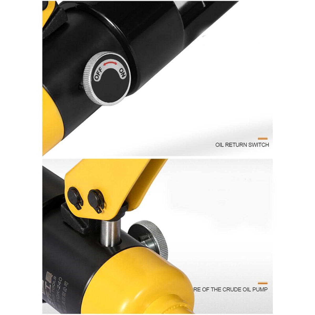 8 Ton Hydraulic Wire Crimper 9 Dies Cable Lug Force Crimping Tool Kit 4-70mm