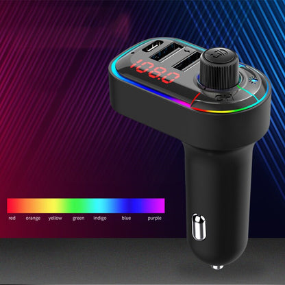 FM Transmitter Bluetooth Wireless Dual USB Charger 5.0 Radio Car Kit Adapter
