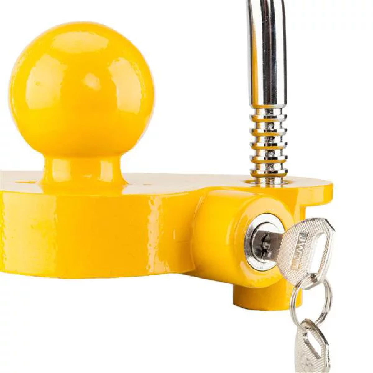 Trailer Hitch Lock Universal Coupling Tow Ball 2 Keys Caravan Parts Anti Theft