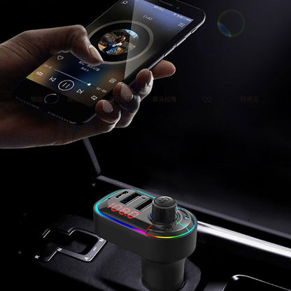 FM Transmitter Bluetooth Wireless Dual USB Charger 5.0 Radio Car Kit Adapter