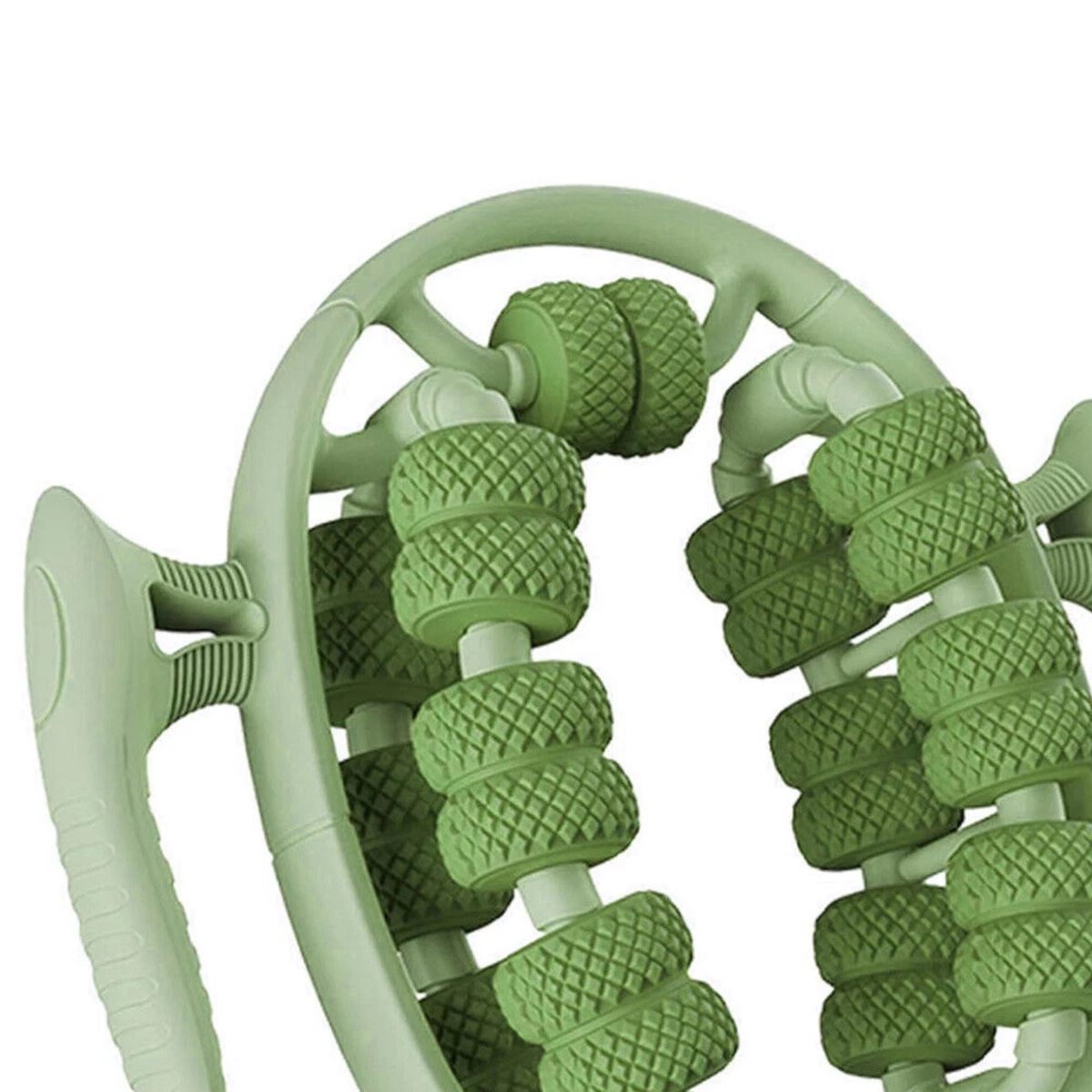 Wheel Calf Relaxation Yoga Fitness Leg Muscle Massager Roller 26 Round Green
