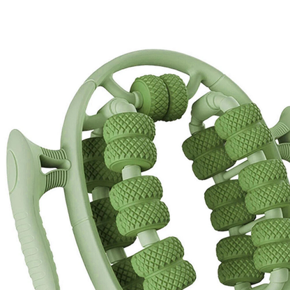 Wheel Calf Relaxation Yoga Fitness Leg Muscle Massager Roller 26 Round Green