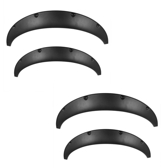 4pcs Flares Extra Wide Arches Universal Flexible Car Body Wheel Fender