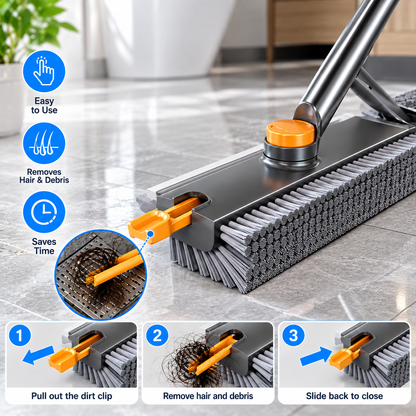 CleanFlex™ 3-in-1 Floor Scrub Brush