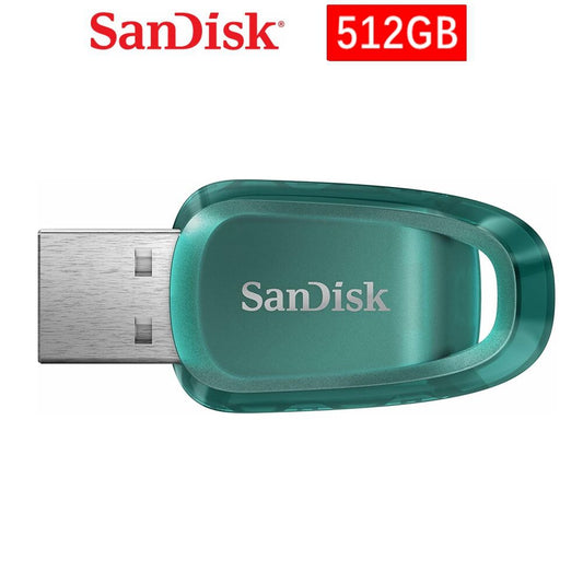SanDisk Ultra Eco 512GB Flash Drive USB 3.2 Read Speed up to 100MB/s SDCZ96-128G