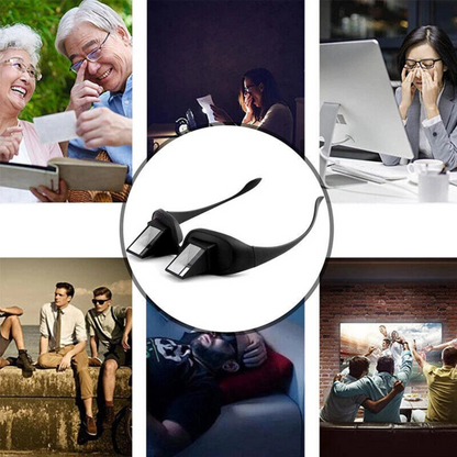 Lazy Creative Horizontal Lie Down Reading Glasses Viewer Tool
