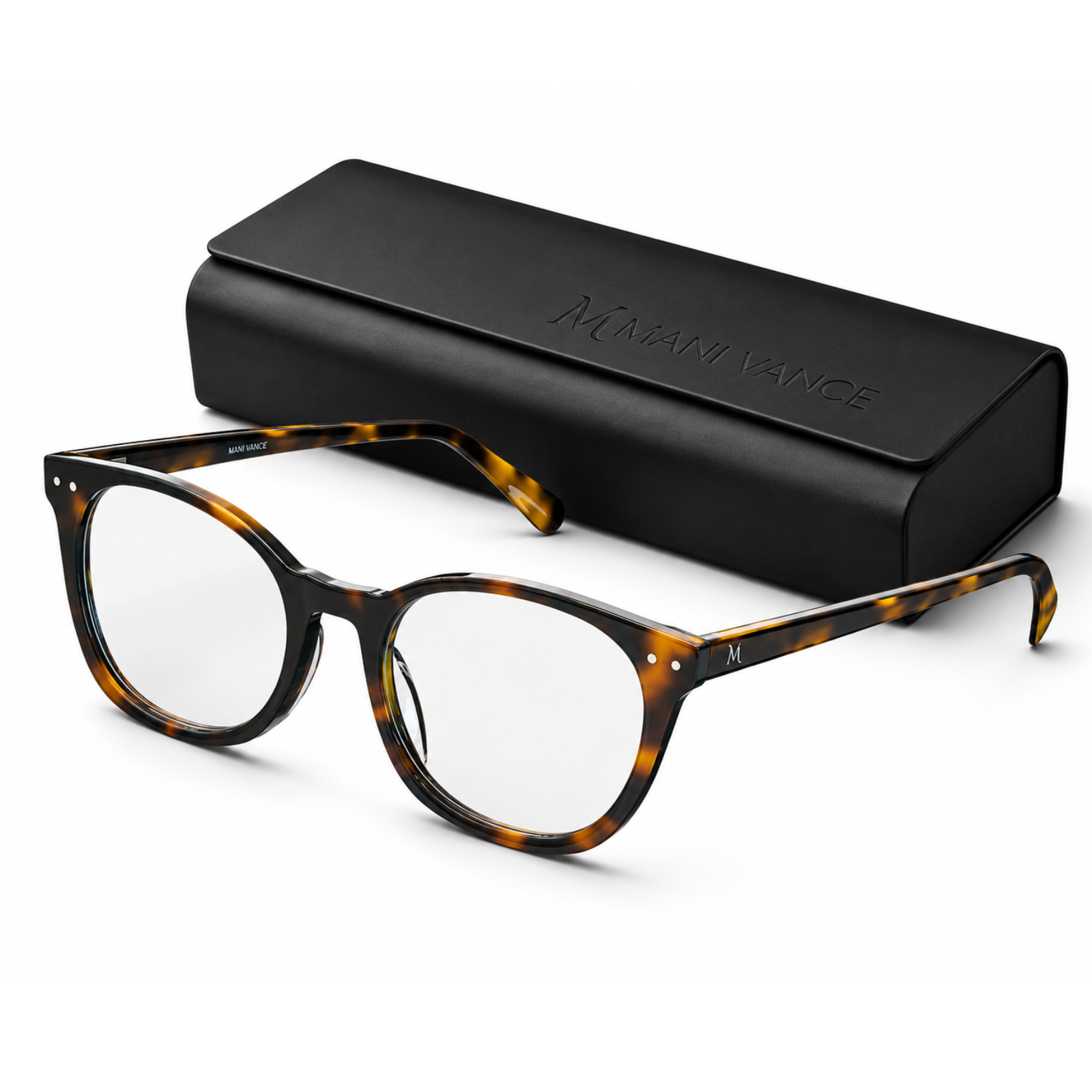 MANI VANCE Remi Tortise Blue Light Blocking Computer Glasses Eye Protection