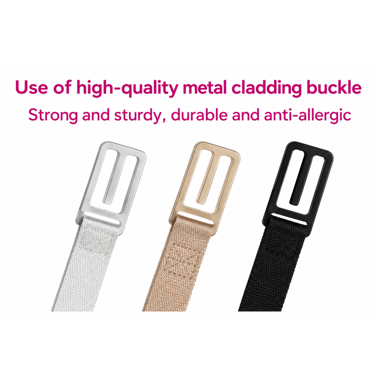 Adjustable Band Bra Strap Holder Lady Nonslip Elastic Strap Racer Clip 3PCS