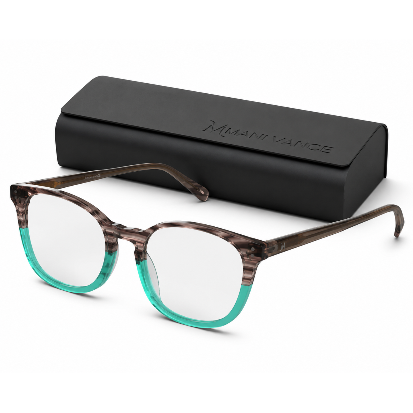 MANI VANCE Kyle Blue Grey Blue Light Blocking Computer Glasses Eye Protection