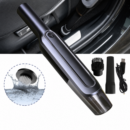 60W Wireless Car Vacuum Cleaner Cordless 7500Pa Handheld Cleaning Tool