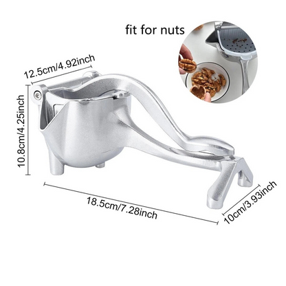 Aluminium Alloy Manual Juicer Citrus Fruit Hand Press Squeezer