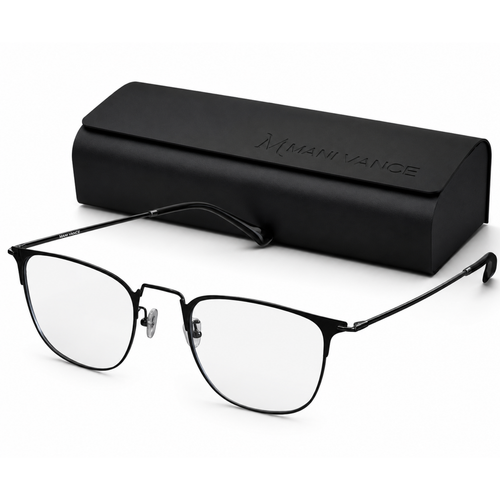 MANI VANCE West Black Blue Light Blocking Computer Glasses Eye Protection