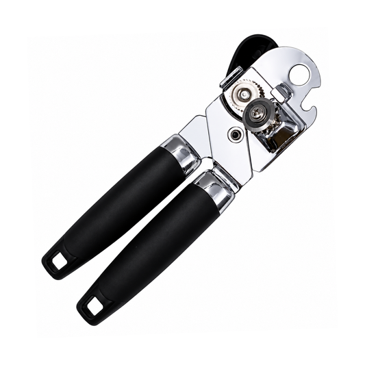 Manual Heavy Duty Can Opener 3-in-1 Can Bottle Opener Classic Stainless Steel