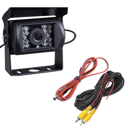 Reverse Backup Camera 18 IR Car Waterproof Parking Rear View Night Camera 120°