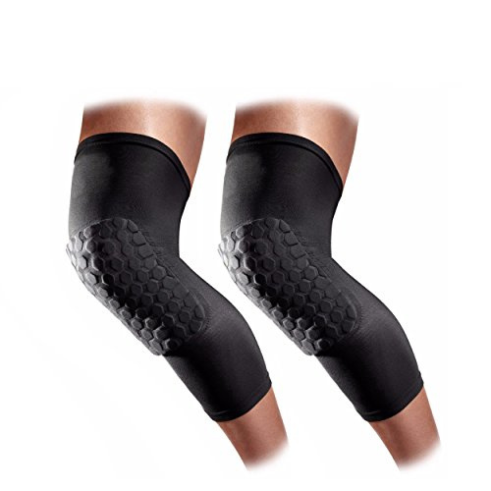 Crashproof Long Sleeve Support Brace Knee Leg Protector Honeycomb Pad Basketball