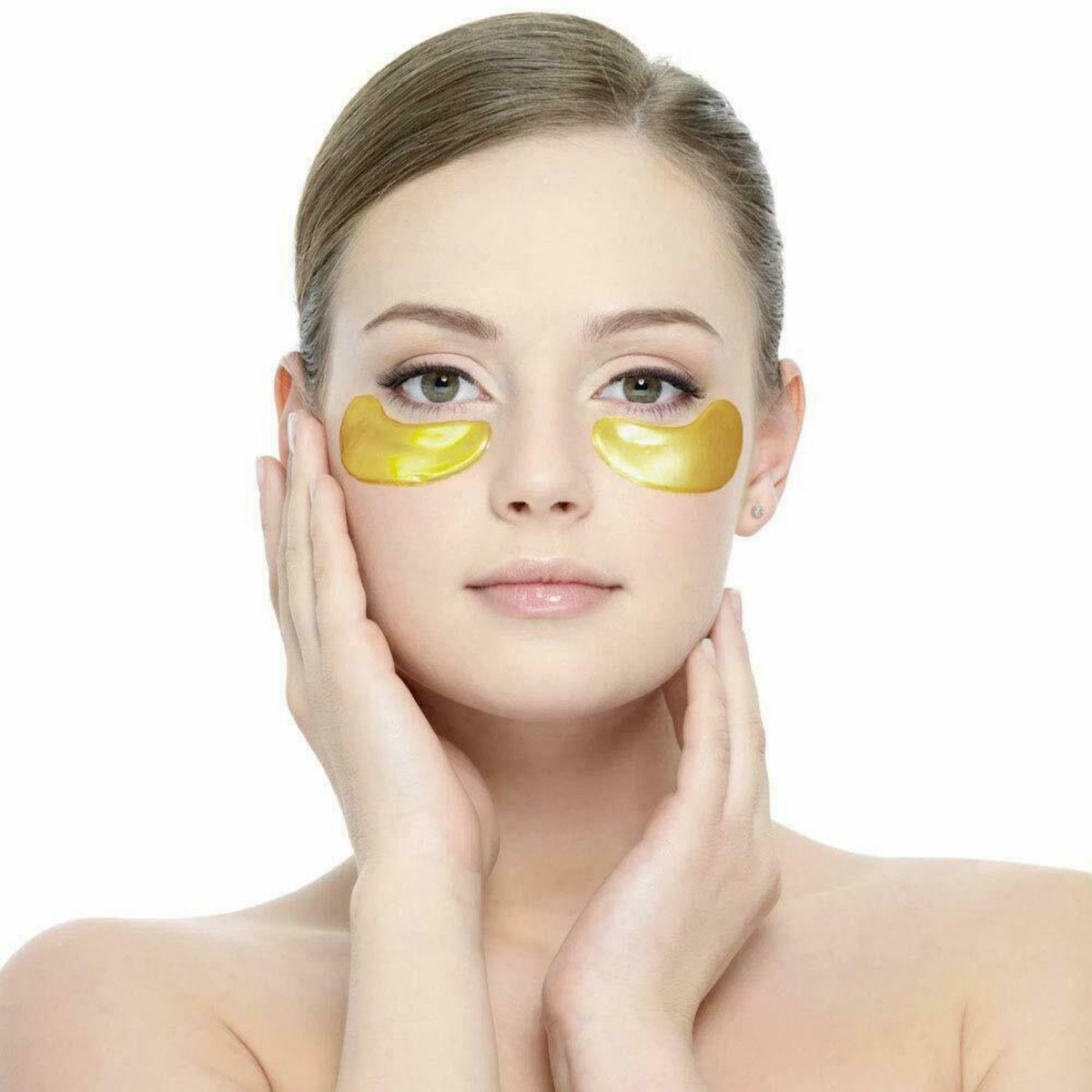 Under Eye Patches Pad Mask 20PCS Gold Gel Anti-Wrinkle Dark Circle Collagen