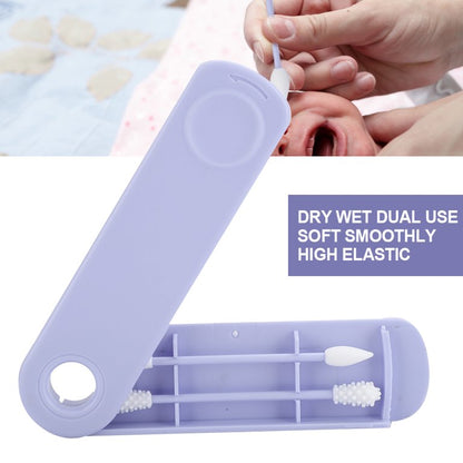 Cosmetic Safety Silicone Cotton Buds Sticks Reusable Cotton Swab Ear Cleaning