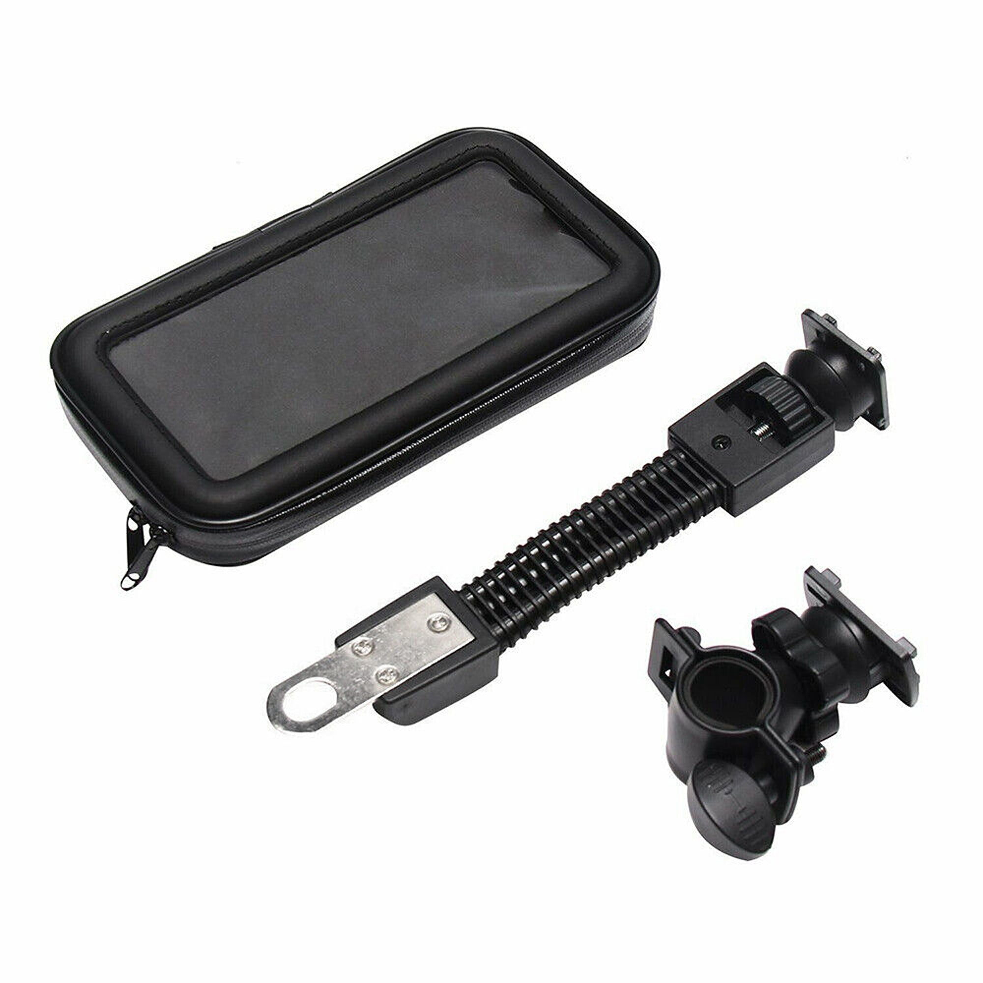 Bicycle Mount Waterproof Mobile Phone Holder Case Bike Motorcycle Handlebar