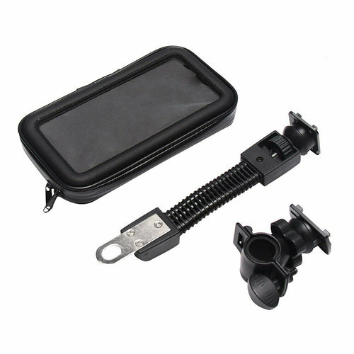 Bicycle Mount Waterproof Mobile Phone Holder Case Bike Motorcycle Handlebar
