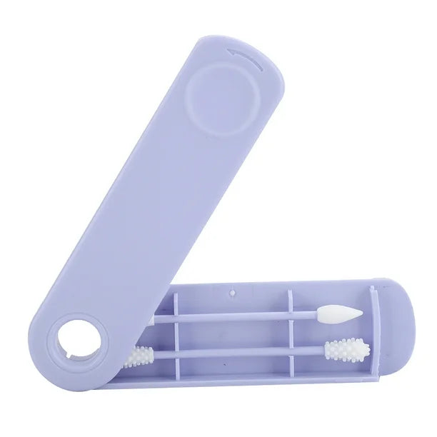 Cosmetic Safety Silicone Cotton Buds Sticks Reusable Cotton Swab Ear Cleaning