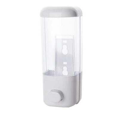 500ml Manual Shower Liquid Container Wall Mount Soap Hand Wash Shampoo Dispenser