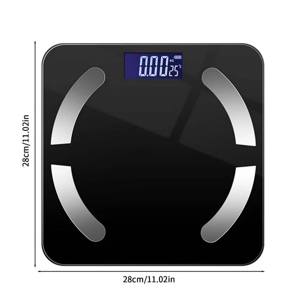 Smart Wireless Bluetooth Digital Bathroom Weight Scale Body Fat Scale BMI Scales