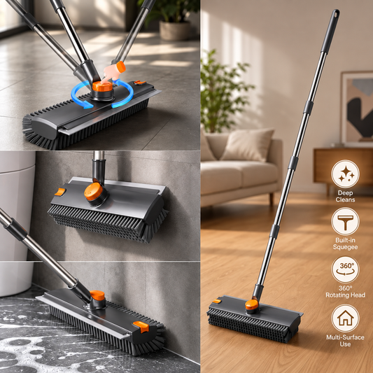 CleanFlex™ 3-in-1 Floor Scrub Brush