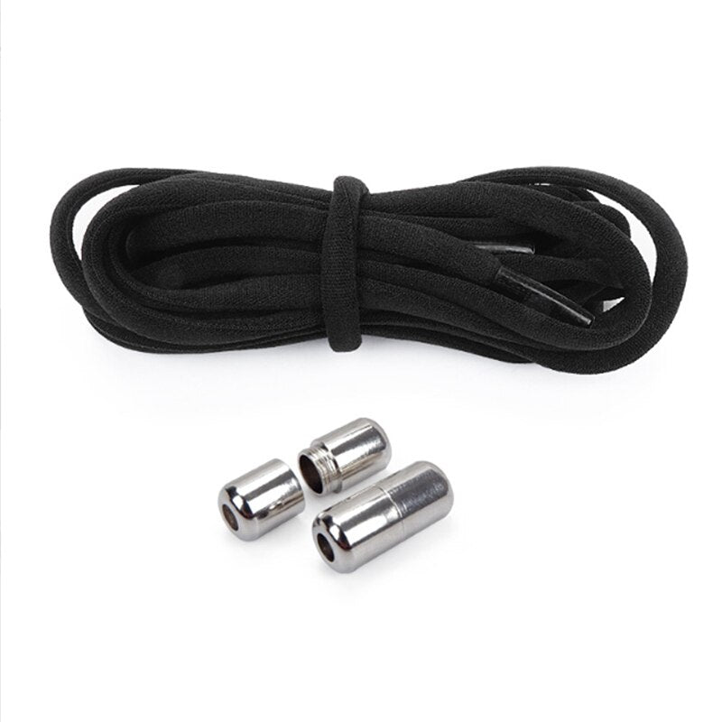 No Tie Shoe Laces Elastic Lock Lazy Sneakers Shoelaces For Kids Adults
