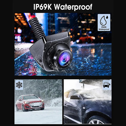 HD 1080P Rotatable Backup Cam Front Rear Video Cam Universal Car Reverse Camera