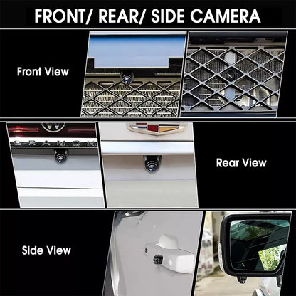HD 1080P Rotatable Backup Cam Front Rear Video Cam Universal Car Reverse Camera