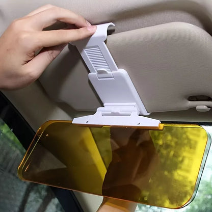Car Anti-glare Driving Visor Day Night 2 in 1 Sun Visor Extender