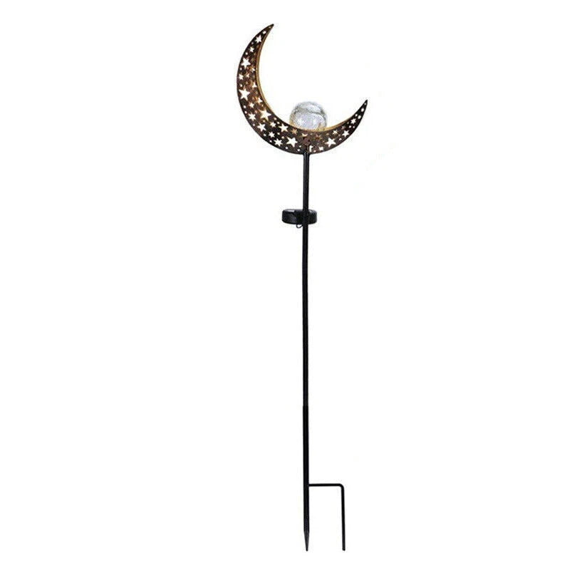 Moon Garden Decor Path Lights LED Solar Lights Outdoor Lawn Light Lantern Lamp