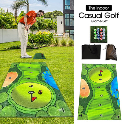Golf Putting Royale Indoor Casual Golf Game Set Golf Game Hitting Mats