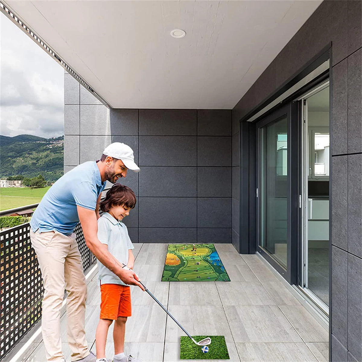 Golf Putting Royale Indoor Casual Golf Game Set Golf Game Hitting Mats