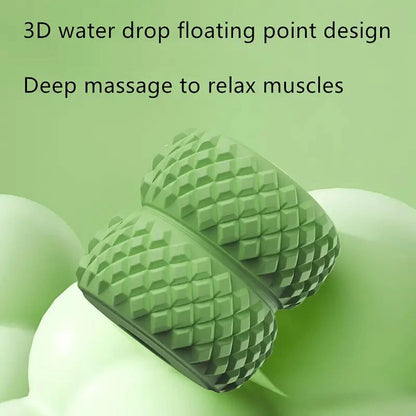 Wheel Calf Relaxation Yoga Fitness Leg Muscle Massager Roller 26 Round Green